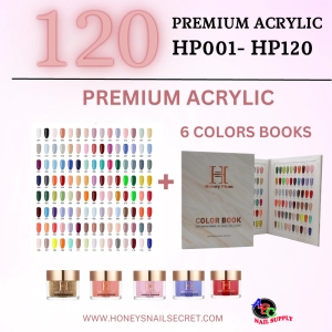 FULL LINE PREMIUM ACRYLIC ONLY 120 COLORS ( HP001-HP120)