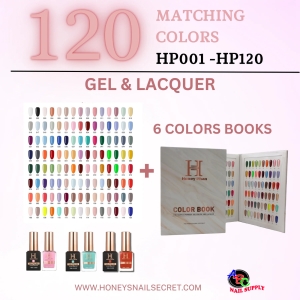 FULL LINE PREMIUM GEL + LACQUER 120 COLORS ( HP001-HP120)