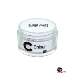 Chisel Dip Powder - Super White 2oz 144 pcs/case