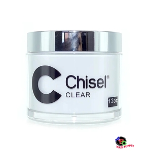 Chisel Dip Powder - Clear 12oz (Refill) 60 pcs./case