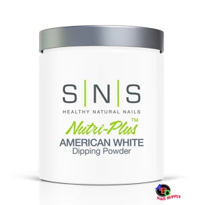 SNS Dip Powder American White 16oz 12 pcs./case