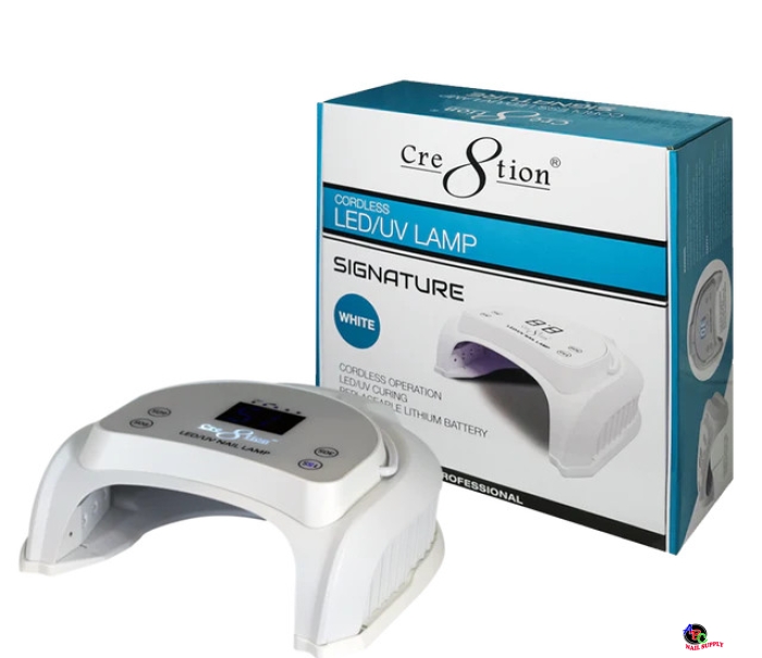 Cre8tion - Signature Professional Cordless LED/UV Lamp - White