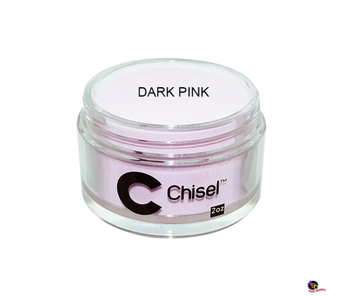 Chisel Dip Powder - Dark Pink 2oz 144 pcs/case