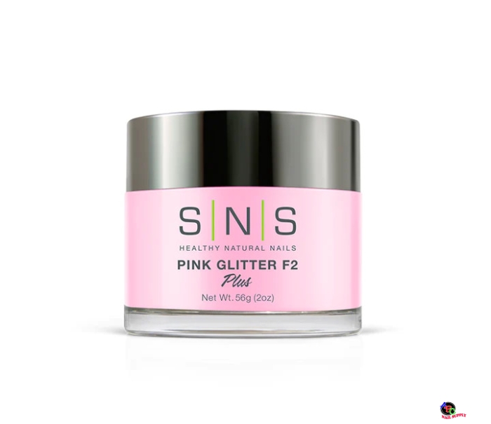 SNS Dip Powder Pink Glitter F2 2oz