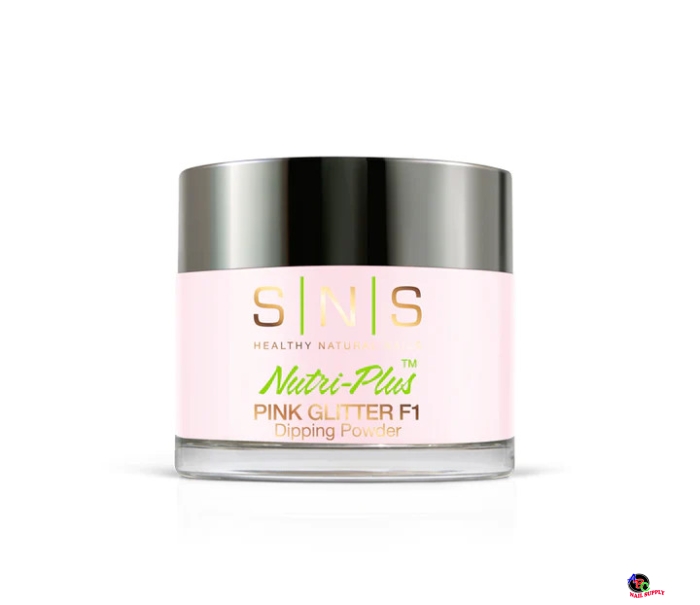 SNS Dip Powder Pink Glitter F1 2oz