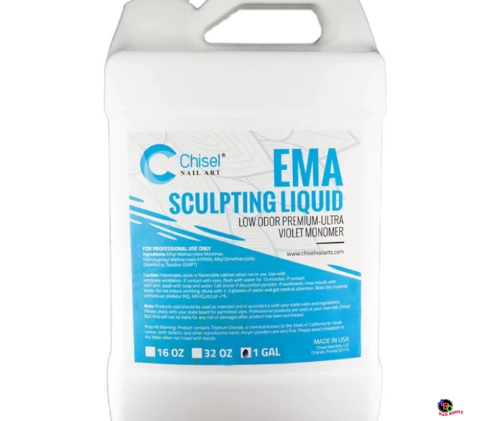 Chisel Dip Powder - Monomer Liquid 1gl 5 pcs./case