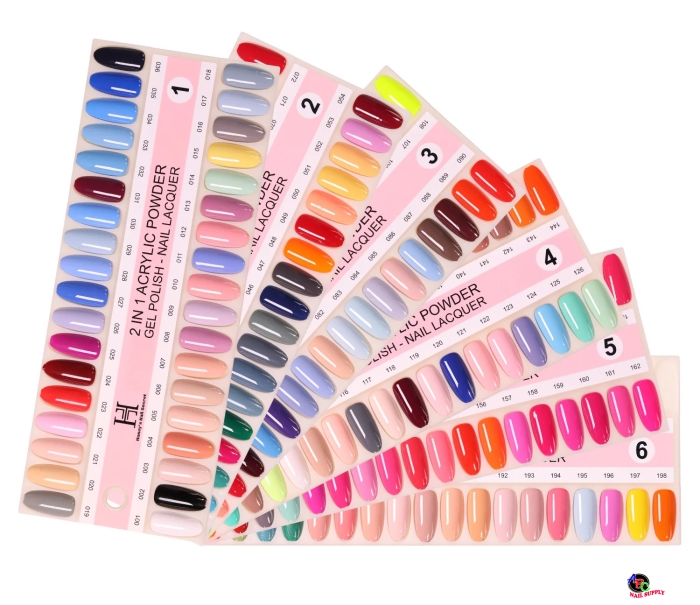 FULL LINE 4 IN 1 PREMIUM ACRYLIC + GEL & LACQUER 200 COLORS