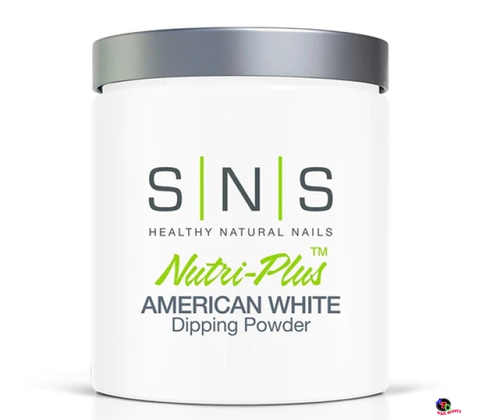 SNS Dip Powder American White 16oz 12 pcs./case