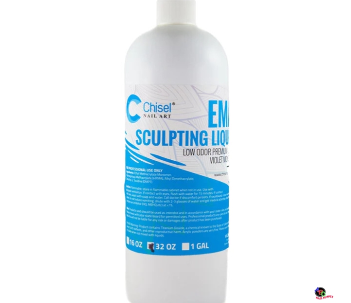 Chisel Dip Powder - Monomer Liquid 32oz 12 pcs./case